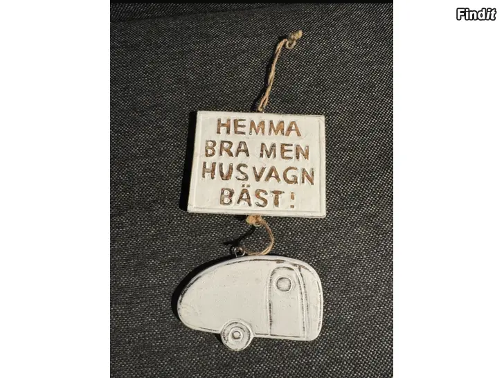 Säljes Borta bra men husvagn bäst