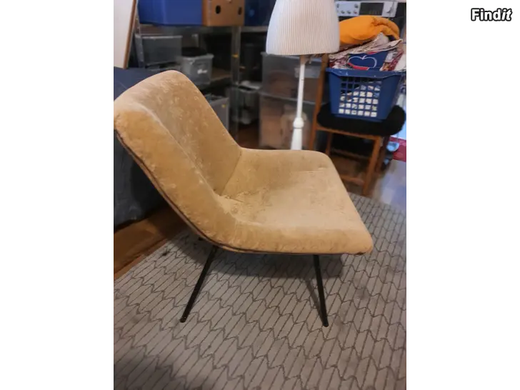 Myydään Liten vintage fåtölj