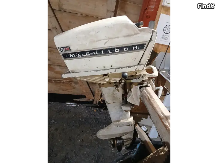 Säljes Mcculloch 14 utombordare