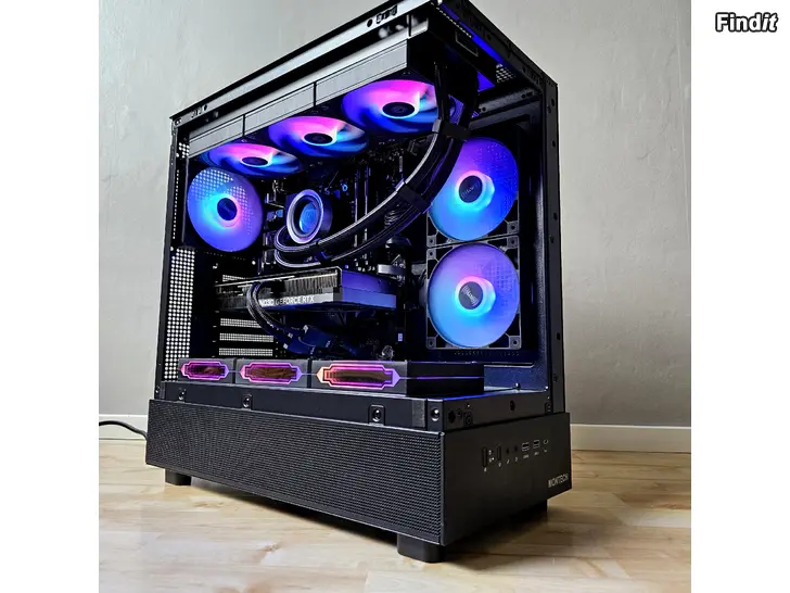 Myydään Pelitietokone AM5/R5 8400f/32Gb/RTX 4070 Super