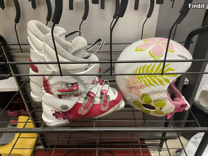 Myydään Laskettelumonot ja kypärä