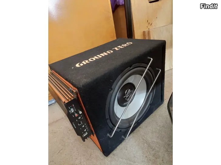 Säljes Baslåda med förstärkare