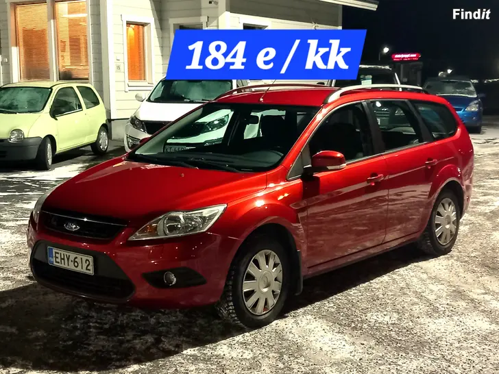 Myydään Ford Focus 1.8 125hv Bensa FlexiFuel Trend Farm