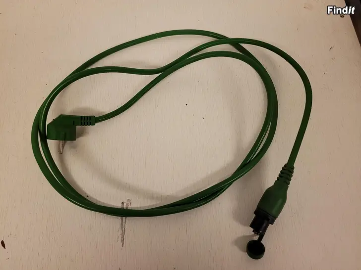 Säljes Defa kabel 2,5m, 90 graders stöpsel