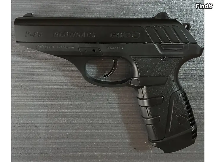 Myydään Gamo Blowback P-25 ilmapistooli