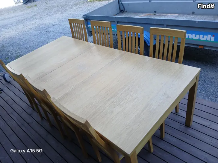 Säljes Köksbord med stolar