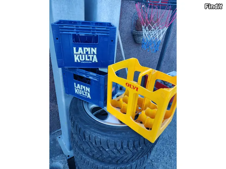 Myydään Lapinkulta ja Olvi korit