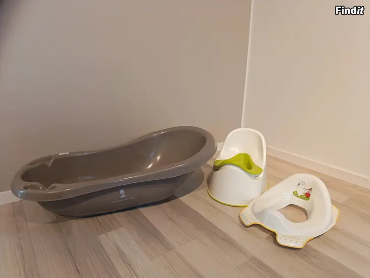 Myydään Kylpyamme+potta+pöntönpienennin