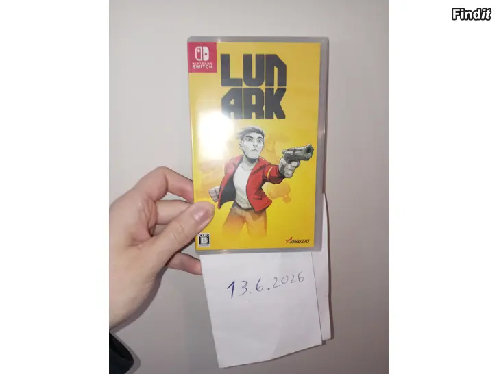 Myydään Nintendo switch lunark