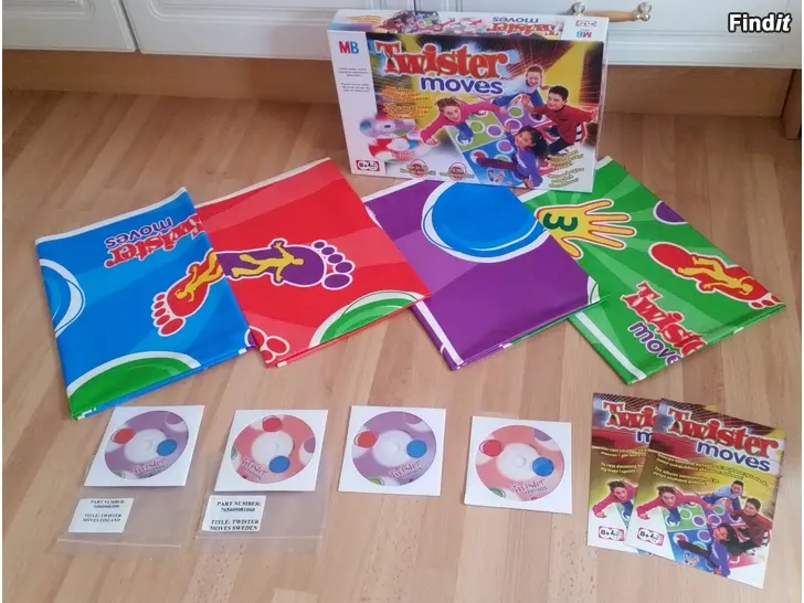 Myydään MB Twister Moves Hasbro 2007 -hinta 15e
