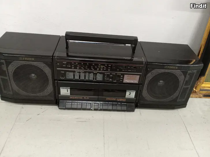 Myydään Fisher mankka