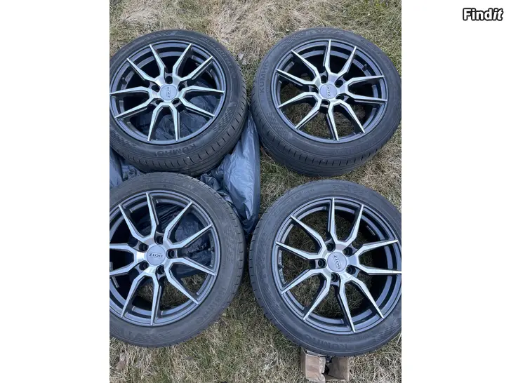 Myydään DOTZ Misano Dark 7,5x17 5/112 ET48