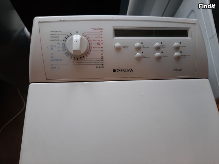 Myydään 40 cm pesukone