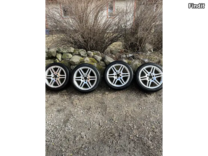 Säljes 17 5x112 fälgar me bra ringa