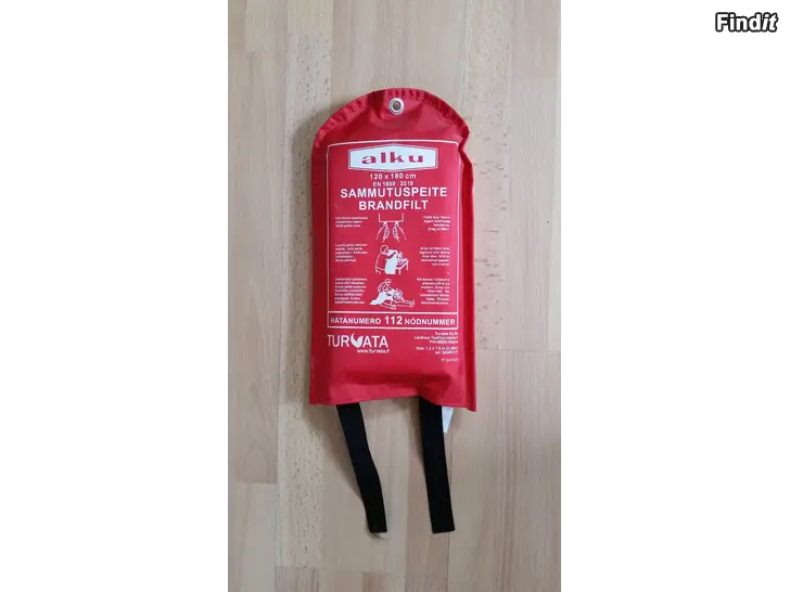 Myydään Alku sammutuspeite 120cm x 180cm -10e