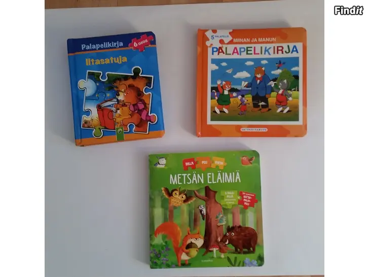 Säljes Palapelikirjat 3kpl