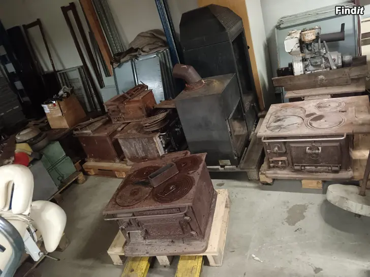 Säljes Gamla Högfors vedspisar