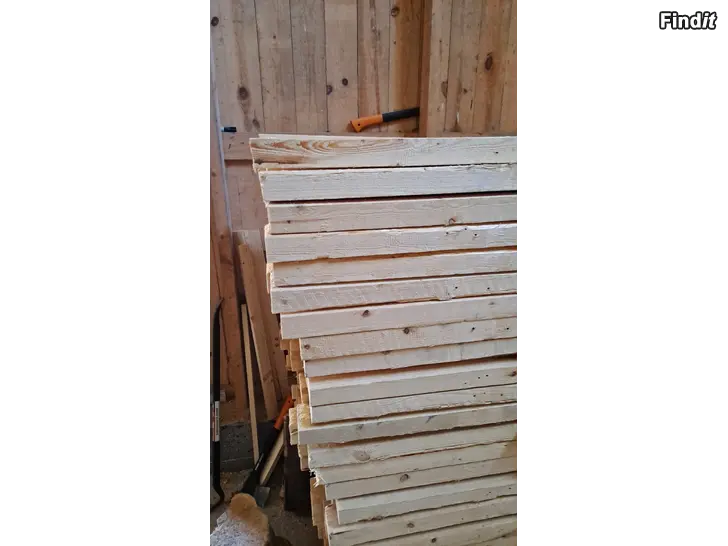 Säljes Puuta rakennukseen