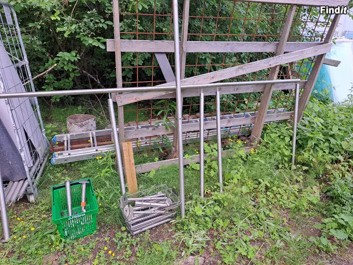 Säljes Trappor i rostfritt stål
