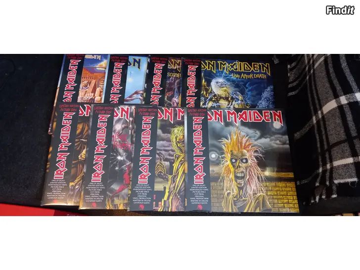 Säljes Iron Maiden vinyl