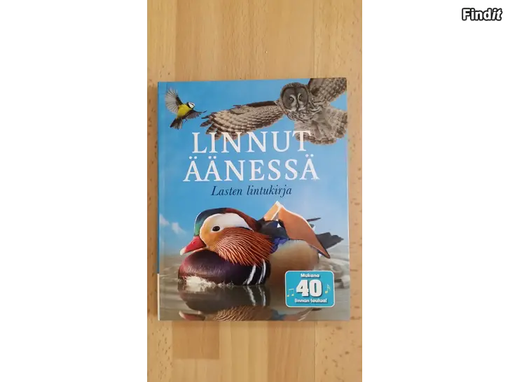 Myydään Linnut äänessä - Lasten lintukirja -hinta 8e