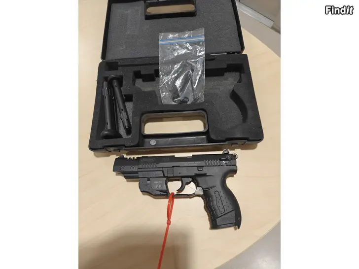 Myydään Walther P22 Target