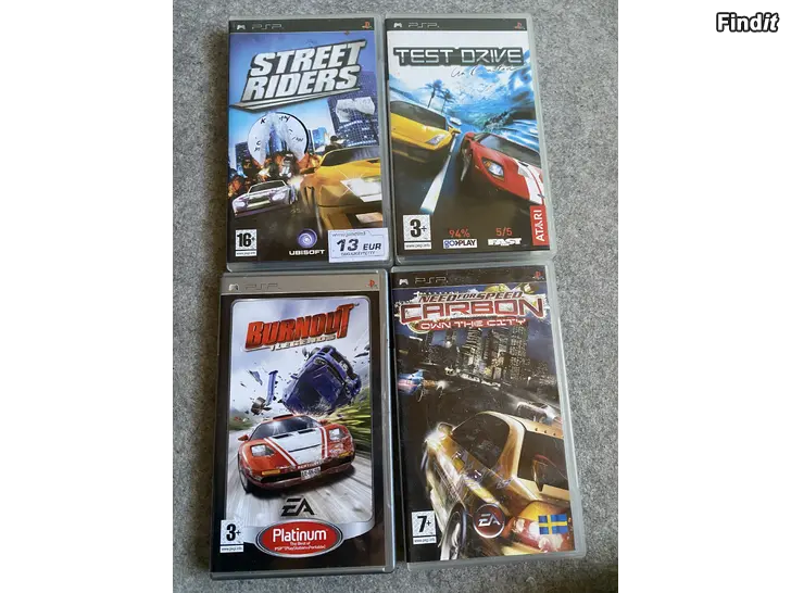 Säljes Psp spel 4st