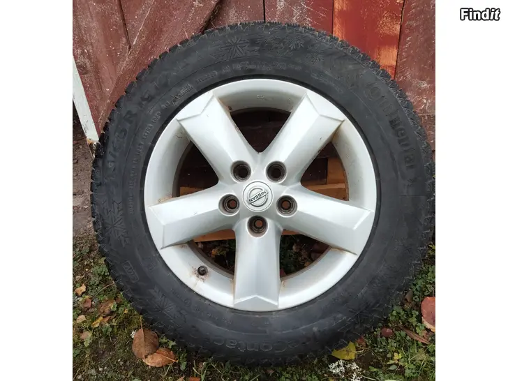 Säljes Vinterdäck på alufälgar