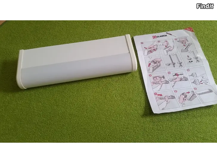 Myydään Glamox type SALA 108 IP44 seinävalaisin käyttämätön hinta 5e