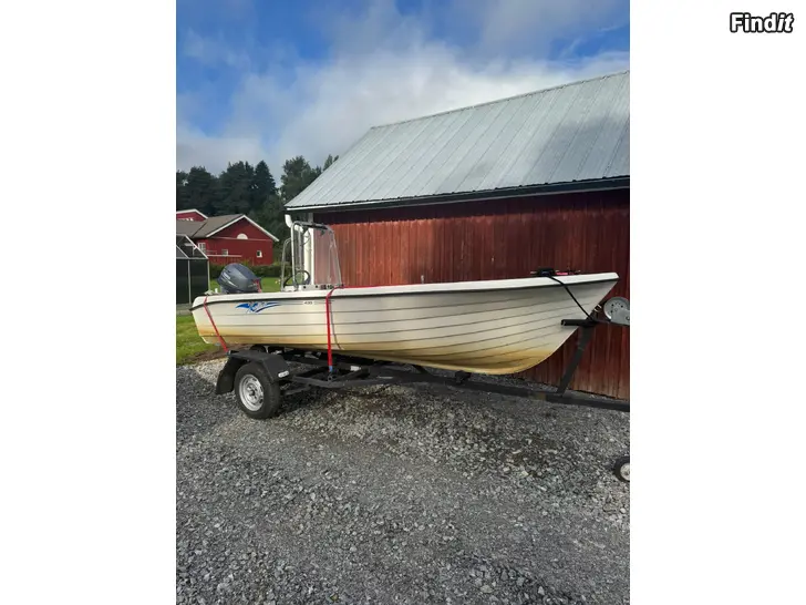 Myydään X-ellent 435 + Yamaha F15