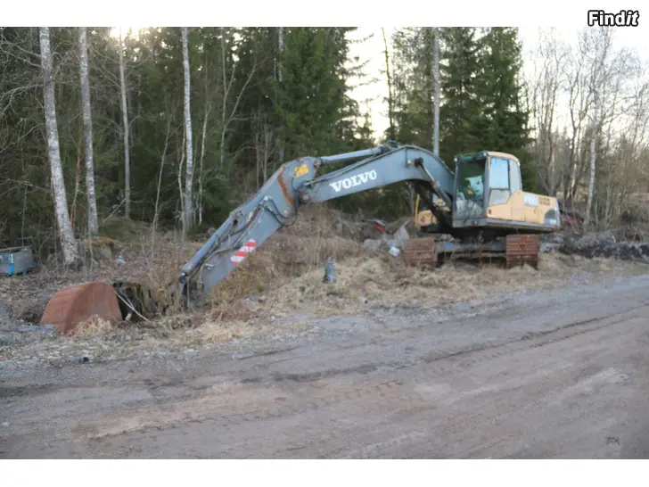 Säljes Grävmaskin, dumper m.m Konkursauktion