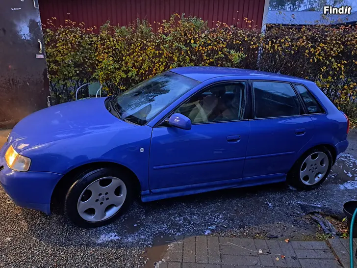 Myydään Audi A3 1.6 bensa manuaali vm 2000