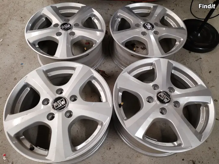 Myydään OZ aluvanteet 5x120 jako