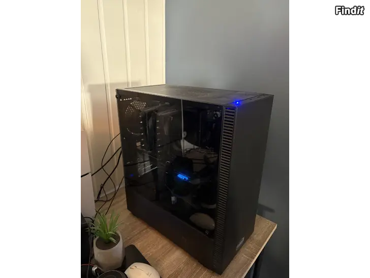 Myydään Peli-PC Ryzen 5 9600, Radeon 9060 XT 16GB