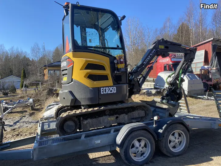 Vuokrataan Grävmaskin