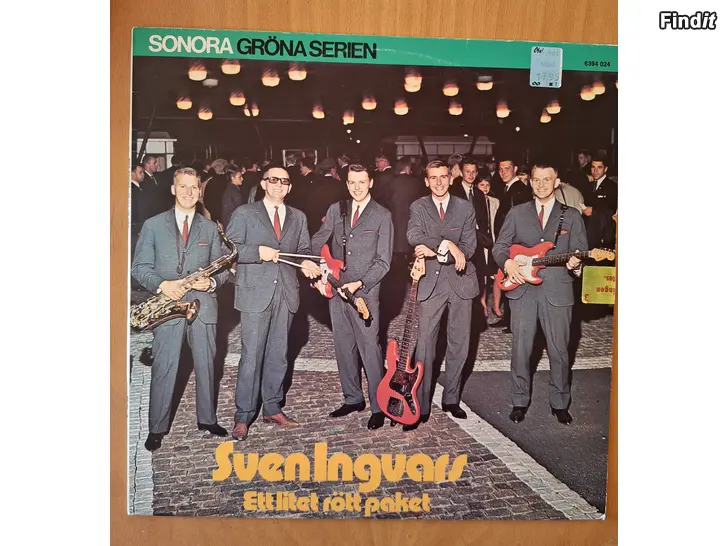 Myydään Sven-Ingvars lp 1962