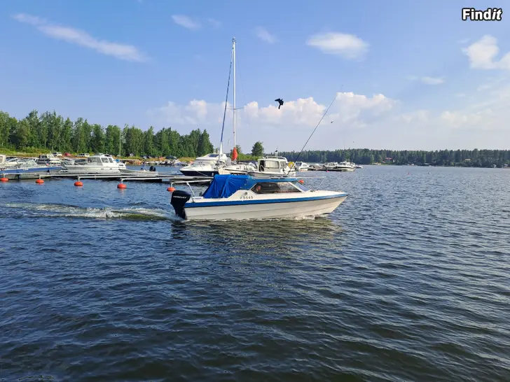 Säljes Delphin 565 med Mercury 60 4-takt