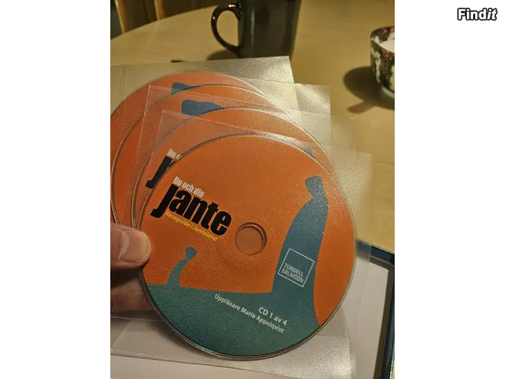 Säljes Du och din Jante Ljudbok 4 CD / Äänikirja 4 CD