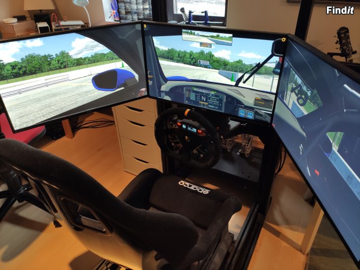 Myydään Körsimulator - Fanatec, Simlab, VRS