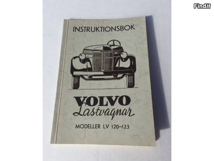 Säljes Instruktionsbok Volvo Lastvagnar ifrån år 1943