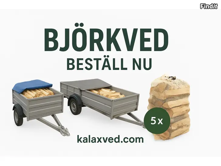 Myydään Fyll på ditt vedlager