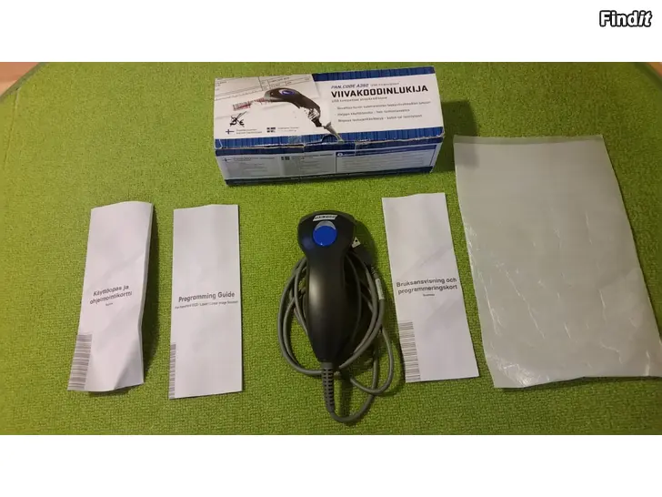Myydään Viivakoodin lukija  PAN.CODE A350 USB Barcode Scanner Reader hinta 6e