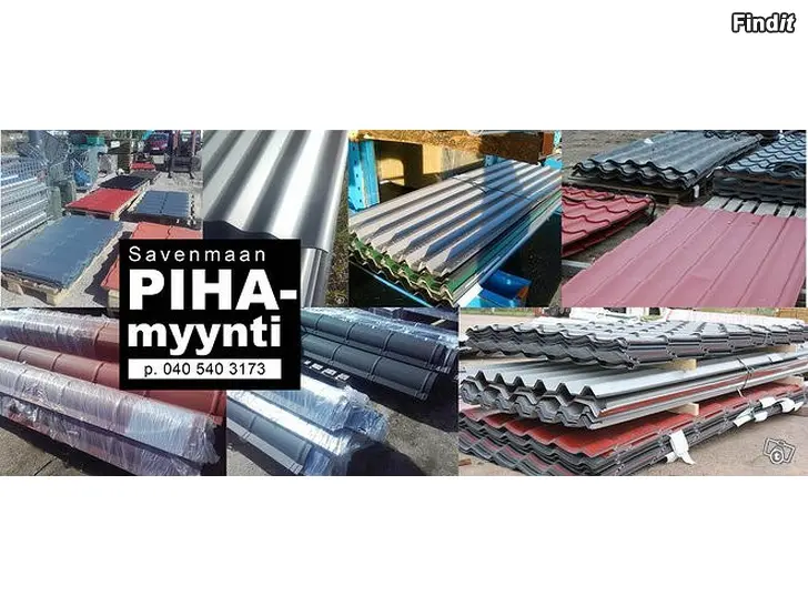 Myydään Kattopelti,seinäpeltiä,kattopeltiä määrämittaan toimitetaan