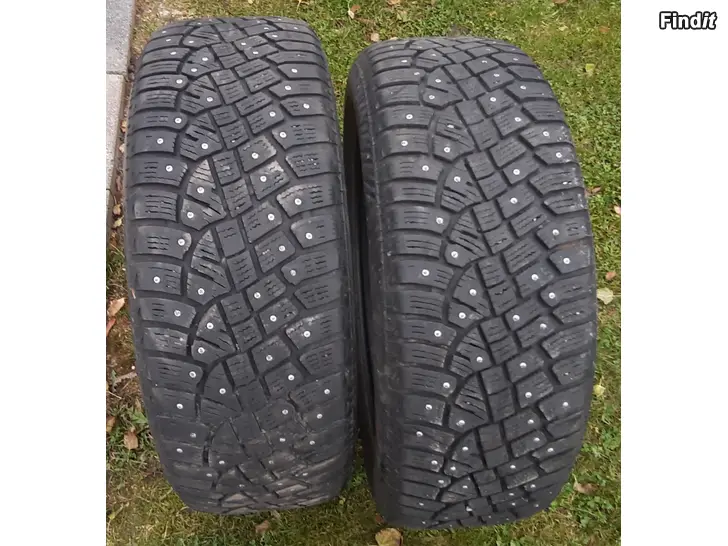 Myydään Talvirenkaat Continental IceContact2 195 60 16