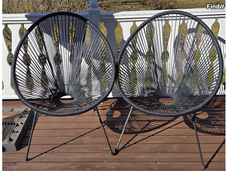 Säljes 2st UBBERUP stolar