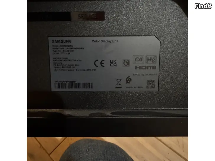 Säljes Samsung Odyssey G3 S32AG320NU 32 skärm