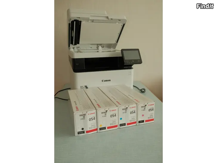 Myydään Canon Printer med Färgpatroner