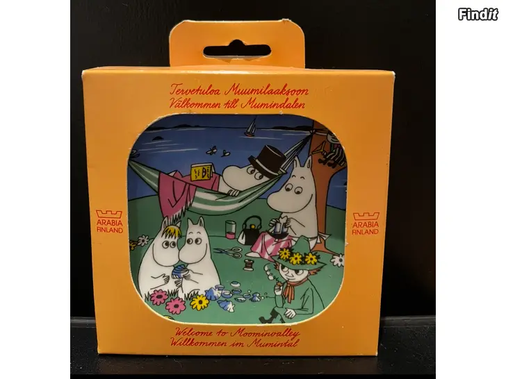 Myydään Muumi perheidylli seinätaulu