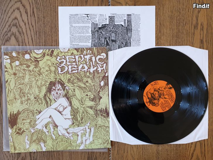 Säljes Septic Death, Need so much attention. Vinyl LP