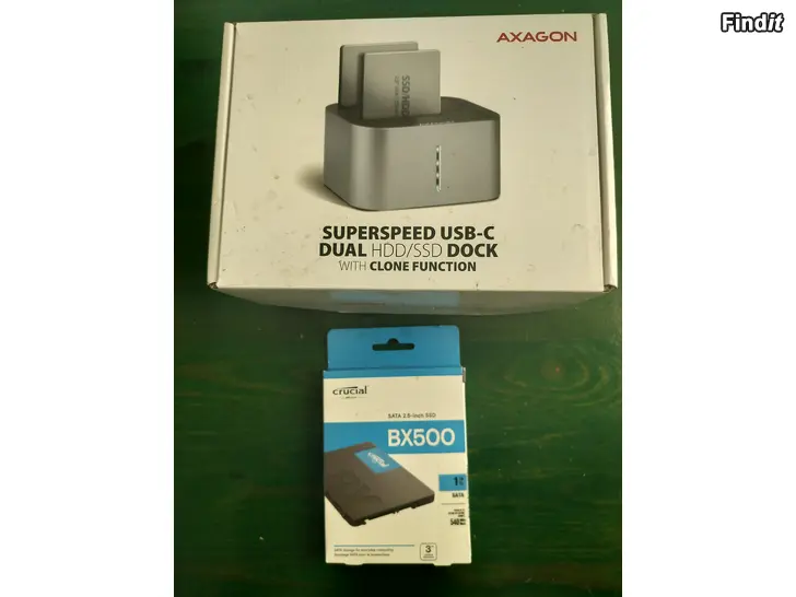 Myydään SSD 1Tb. Sekä Cloonaustelakka